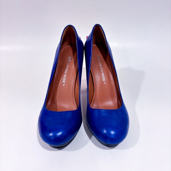 UNITED NUDE Blue and pink high heels shoes - Picture 2 of 12